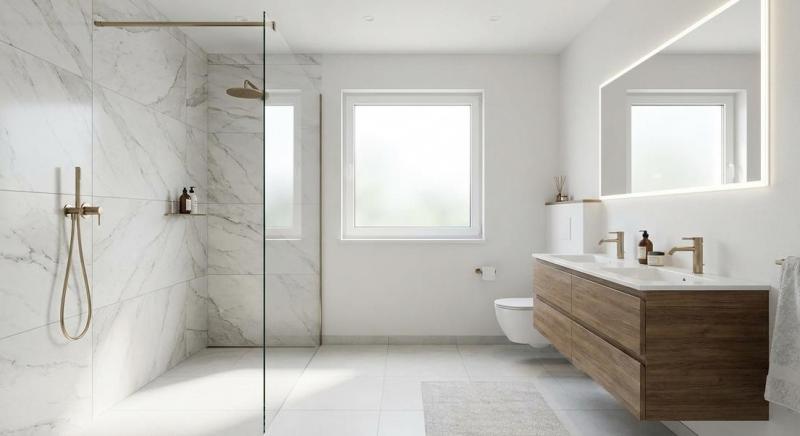 Salle de bain cl&eacute; en main &agrave; Neuville-en-Ferrain, du projet &agrave; la r&eacute;alisation